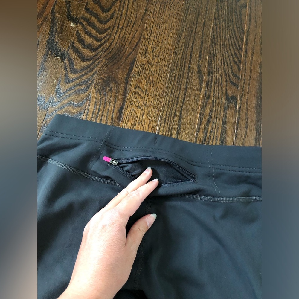 The North Face Women’s S Dark Gray Fleece-Lined Long Ankle Leggings w/Pockets - Picture 14 of 16